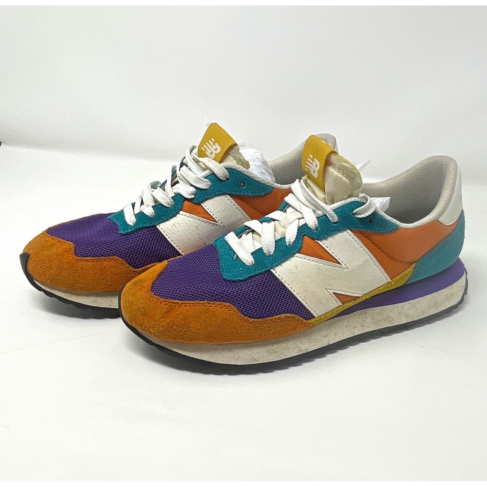 New Balance 237 Men's Low Top Lace Up Multicolor Colorblock Rubber Sneakers
